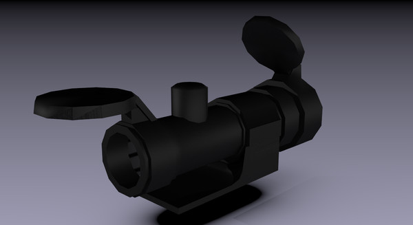medium famas assault rifle 3ds - Famas Rifle by TotexArtz